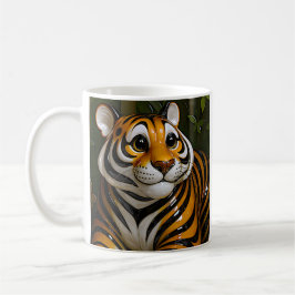Taza De Café Café Tigre brillante