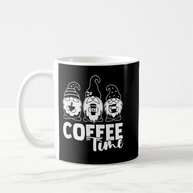 Taza De Café Café Time Gnomes Caffeine (Izquierda)