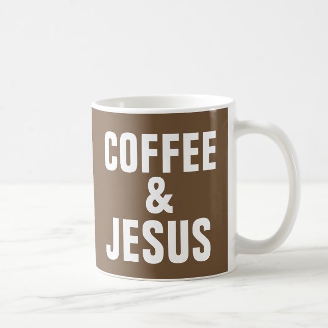TAZA DE CAFÉ CAFÉ Y BOMBAS DE CAFÉ JESÚS (Derecha)