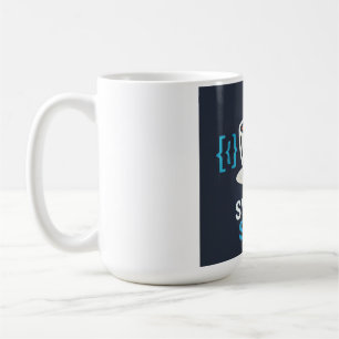 Taza De Café Café y Código Syntax Saver