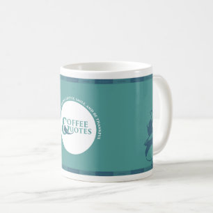 Taza De Café Café y cotizaciones: Sonreír y estar agradecido