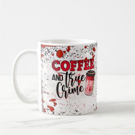 Taza De Café Café y Crímenes Reales