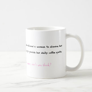Taza De Café Café y divorcio