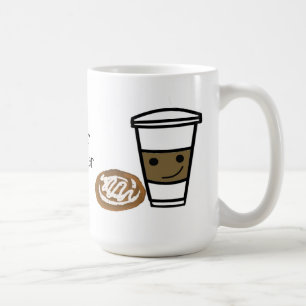 Taza De Café Café y dulce con dicho lindo