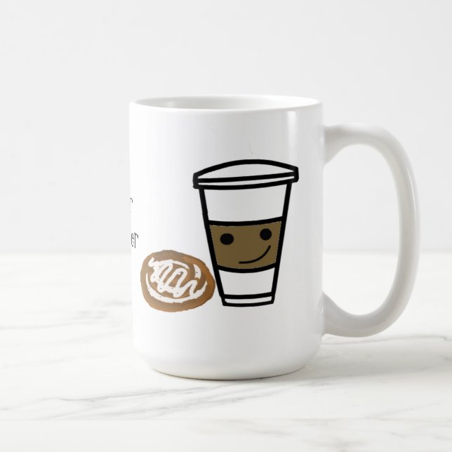 Taza De Café Café y dulce con dicho lindo (Derecha)