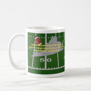 Taza De Café Café y Fútbol en Virginia 
