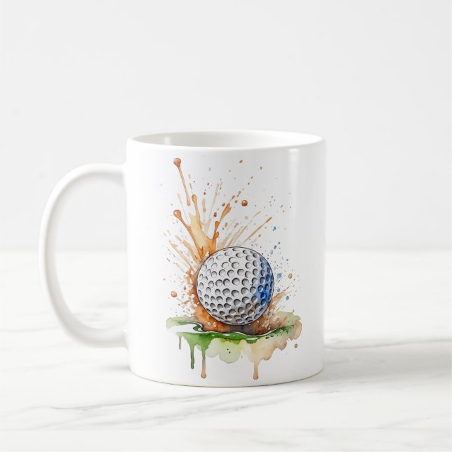 Taza De Café ¡Café y Golf es igual a Par-fection! (Izquierda)