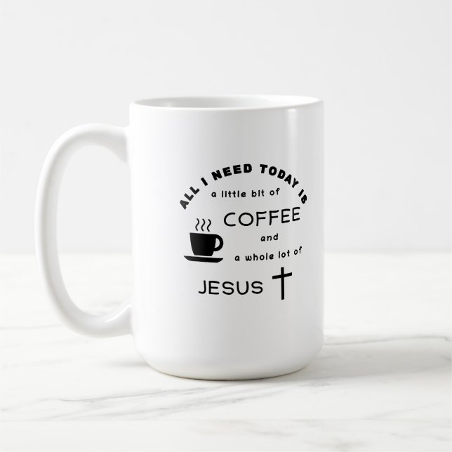 Taza De Café Café y Jesús (Izquierda)