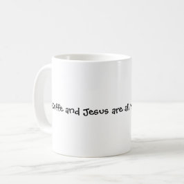 Taza De Café Café y Jesús Mug