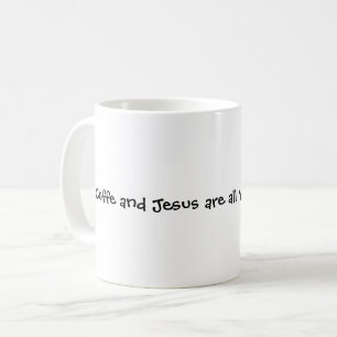 Taza De Café Café y Jesús Mug