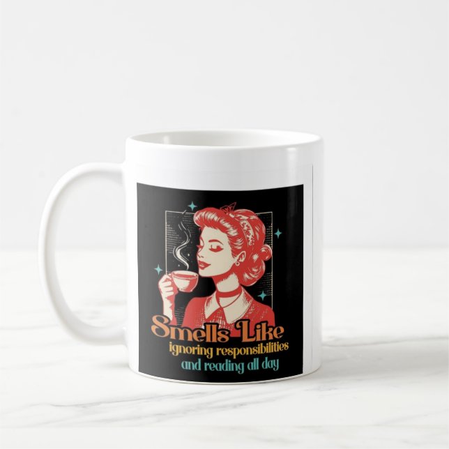 Taza De Café Café y libros (Izquierda)