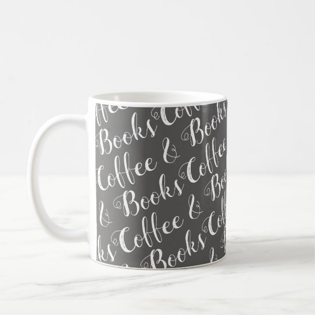 Taza De Café Café y libros (Izquierda)