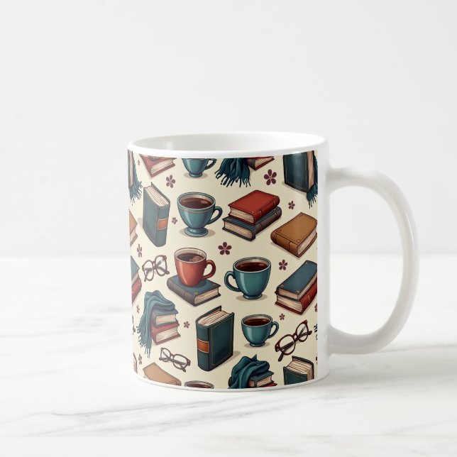 Taza De Café Café y libros (Derecha)