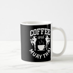 Taza De Café Café y luchador de hobby de Muay Thai artes marcia