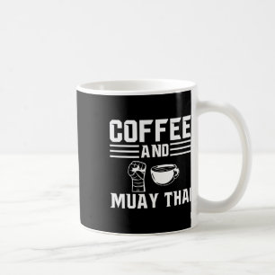 Taza De Café Café y Muay Thai 