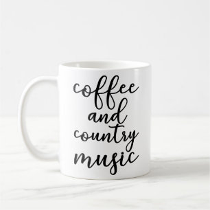 Taza De Café Café y música country