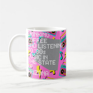 Taza De Café Café y música de los 80 en Arizona 