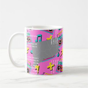Taza De Café Café y música de los 80 en Connecticut 
