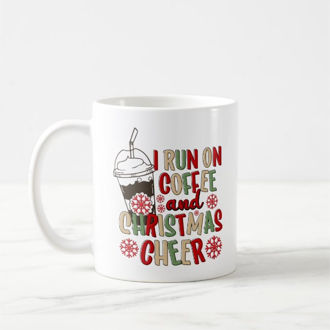 Taza De Café Café y Navidades animan a los Navidades de Retro G (Izquierda)