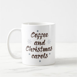 Taza De Café Café Y Navidades Carols