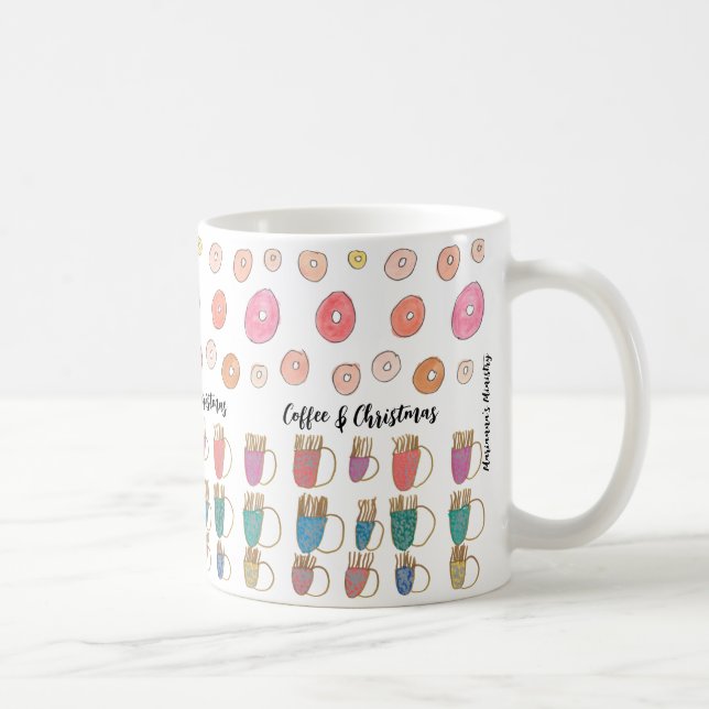 Taza De Café Café y Navidades Mug (Derecha)