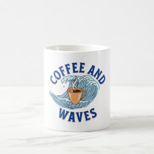 Taza De Café Café y olas
