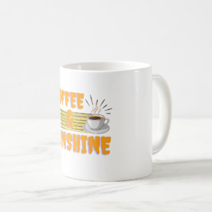 Taza De Café Café y Sol – Vibraciones Positivas por la Mañana