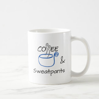 Taza De Café Café y Sweatpants