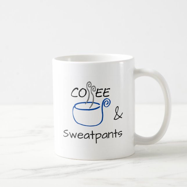 Taza De Café Café y Sweatpants (Derecha)