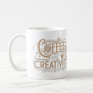 Taza De Café Café y Tipografía de la Creatividad