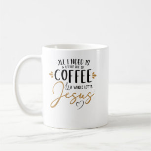 Taza De Café Café Y Todo El Montón De Jesús Amante Café Christi