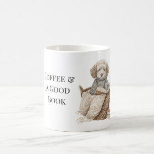 Taza De Café Café y una buena cesta para perros