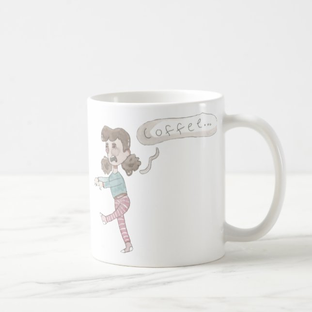 Taza De Café Café zombie (Derecha)