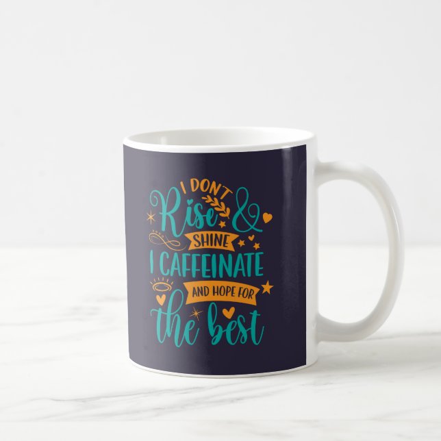 Taza De Café ¡Cafeína! Buenos días Mojo Mug (Derecha)