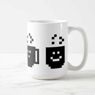 Taza De Café Cafeína de la necesidad de los pixeles también