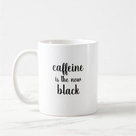 Taza De Café cafeína es el nuevo negro