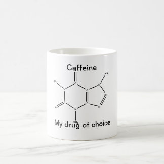 Taza De Café Cafeína: mi droga de la opción
