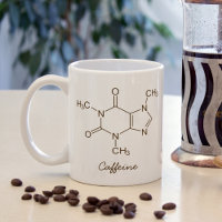 Cafeína Molécula Café Amantes Personalizados