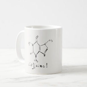 Taza De Café Cafeína Mug