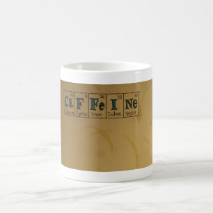 Taza De Café Cafeína Nerdy