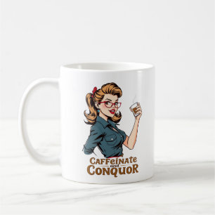 Taza De Café Cafeinate y el Retro de la Mezquita