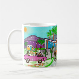 Taza De Café Cafés de cangrejos de cerdo - Palm Springs