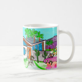 Taza De Café Cafés de cangrejos de cerdo - Palm Springs