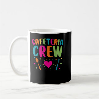 Taza De Café Cafetería Crew Lunch Lady de vuelta a la Novedad e