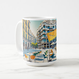 Taza De Café Cafetería de Barcelona España