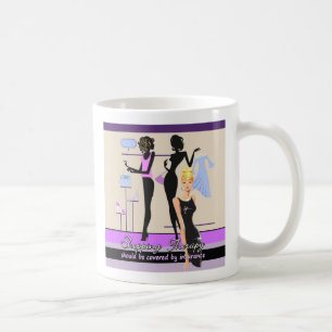 Taza De Café Cafetería de la Terapia de Compras Mug, Mug Tema d
