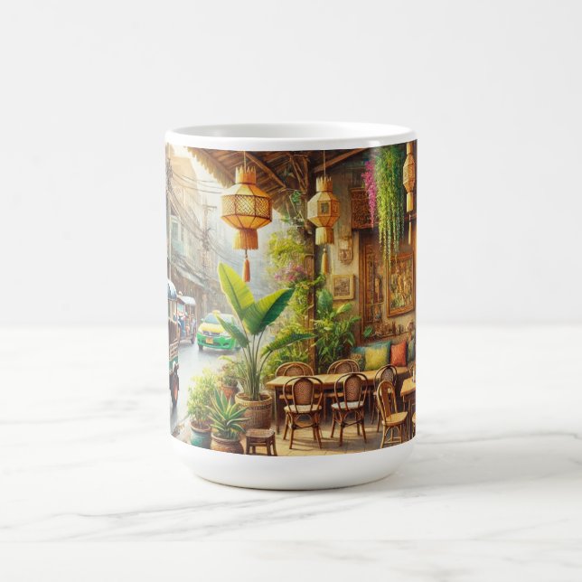 Taza De Café Cafetería en Bangkok Tailandia (Centro)