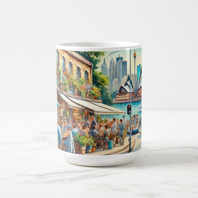 Taza De Café Cafetería en Sydney Australia (Centro)