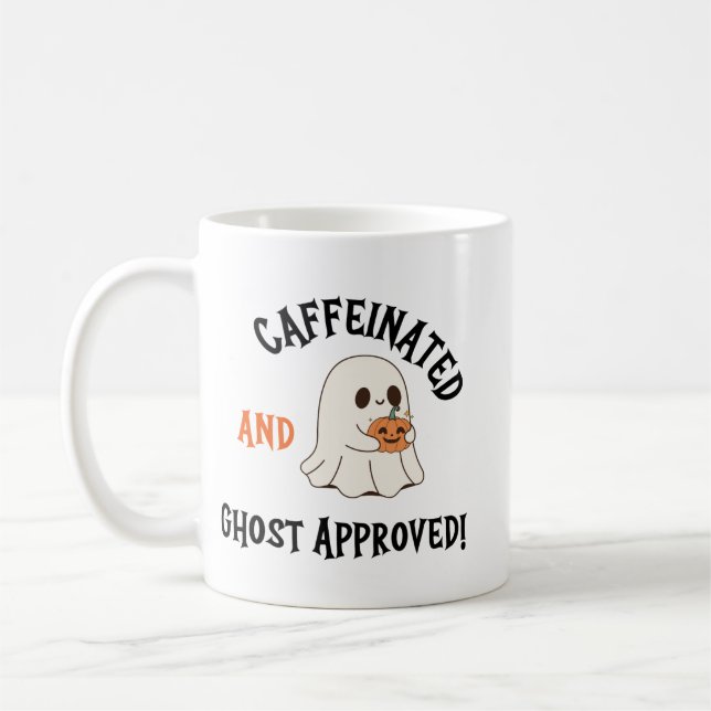 Taza De Café Cafetería Ghost Mug Cafetería Cafetera de Hallowee (Izquierda)