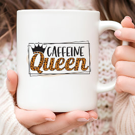 Taza De Café Cafetería Leopard Pattern Queen Coffee Mug